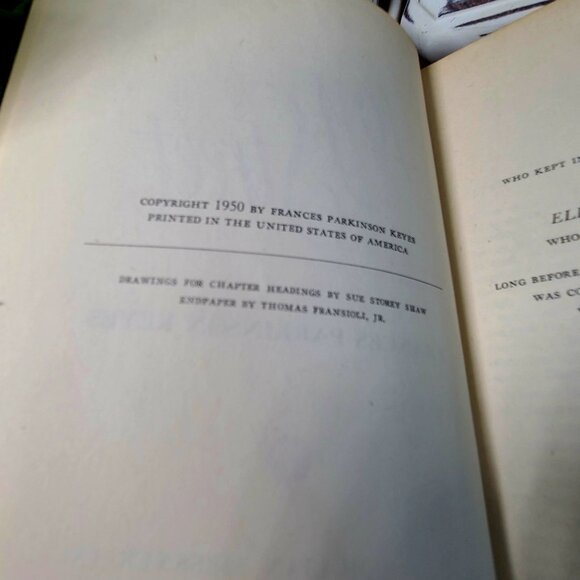 Joy Street by Frances Parkinson Keyes Hard Cover ~ 1950 - Picture 5 of 5